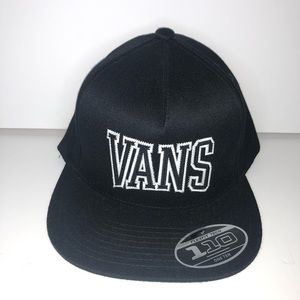 New Black Vans Hat Flex Fit